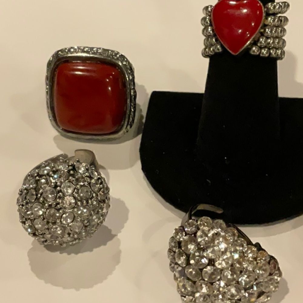 Set of six rings - Picture 2 of 3